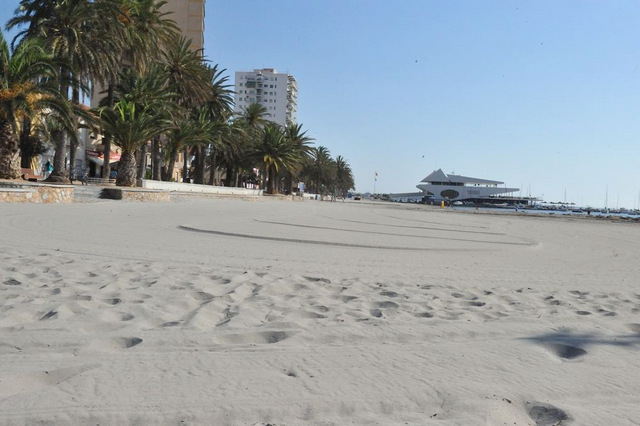 San Javier beaches: Playa El Pescador 