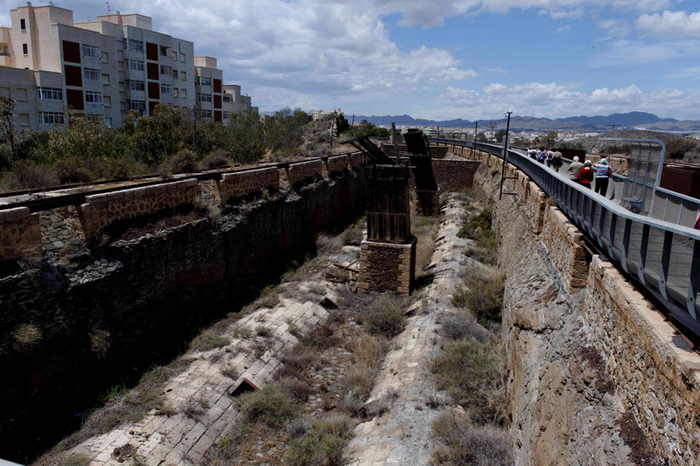 Águilas, Route of the railways