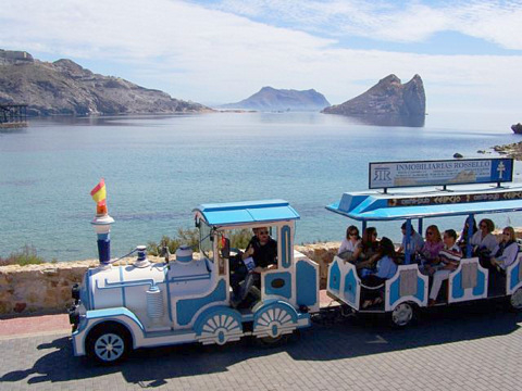 Águilas, Route of the railways