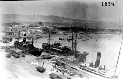Águilas, Route of the railways