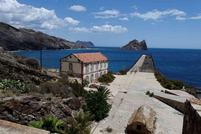 Águilas, Route of the railways