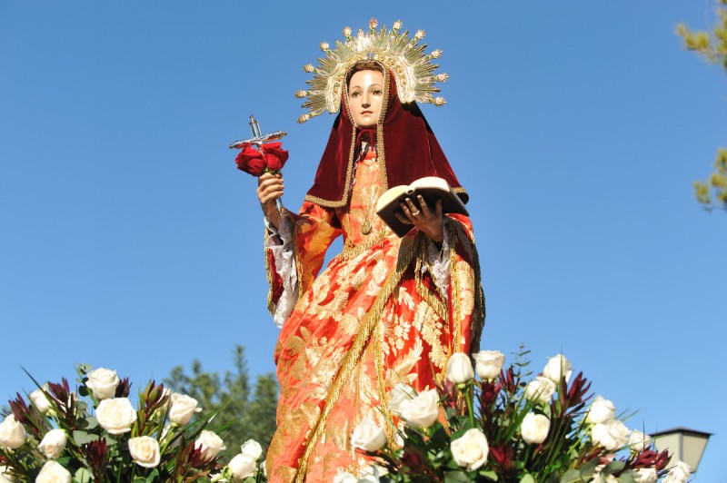 Murcia Today - 17th December Floral Offering To Santa Eulalia In Totana