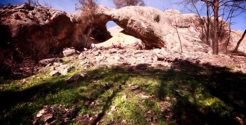 Cueva del Arco in Cieza, prehistoric art and a site which was occupied by in Neanderthal times
