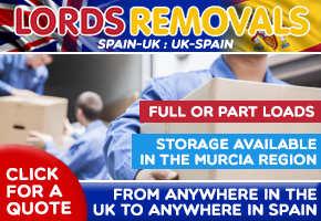 Lords Removals UK to Spain: Spain to UK