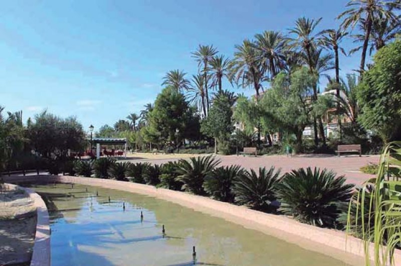 Jardin El Palmeral in Alhama de Murcia