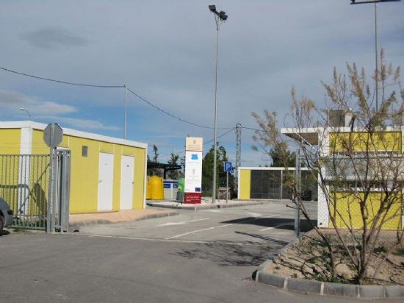 Ecoparque waste disposal unit in Alhama de Murcia
