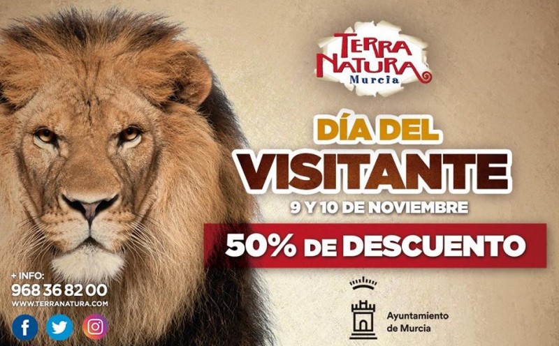 Murcia Today - 9th And 10th November, Half Price Admission At Terra Natura  Murcia Wildlife Park