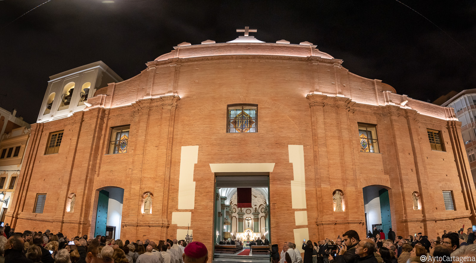 Murcia Today - Restoration Of Façades Completed At The Church Of Santa  María De Gracia In Cartagena
