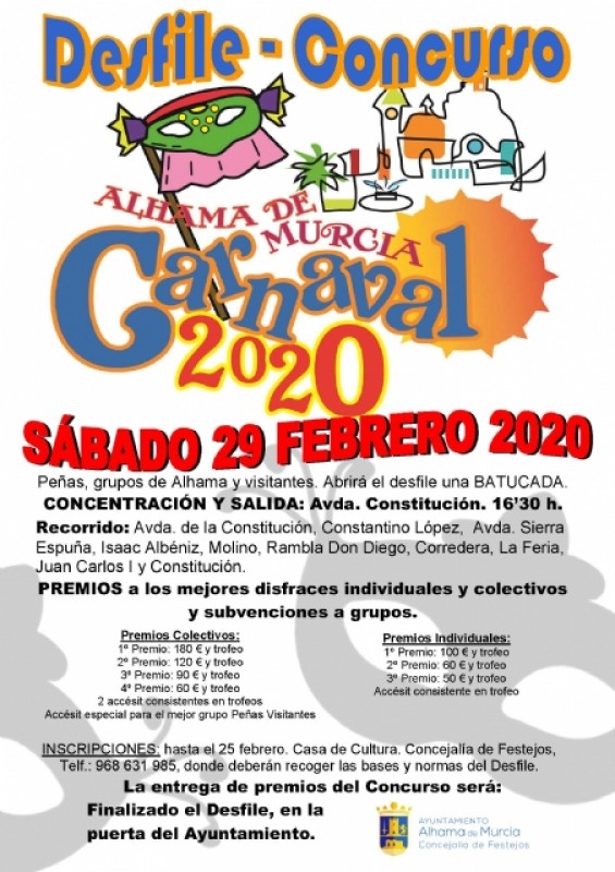 Murcia Today - <span Style='color:#780948'>archived</span> - February 18  And 20 Carnival 2023 In Jumilla