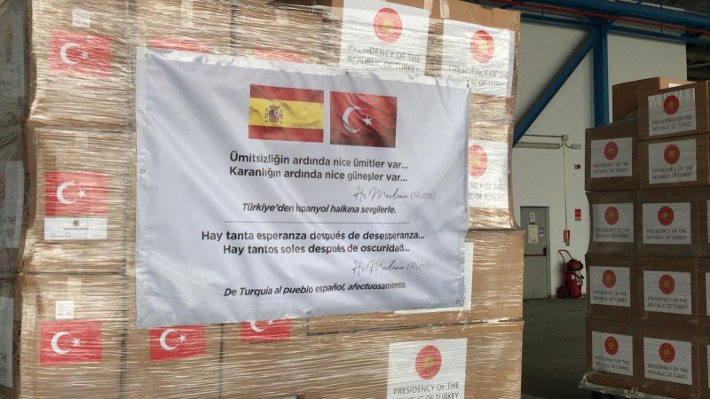 <span style='color:#780948'>ARCHIVED</span> - Spanish Air Force heading for Germany to collect respirators this afternoon