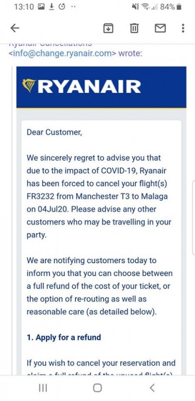 Murcia Today - Ryanair Cancels Dozens Of July We Again Say Passengers
