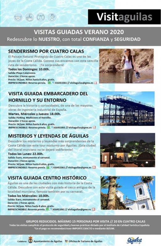 Murcia Today - Águilas Offers Guided Walks And Visits Throughout The Summer