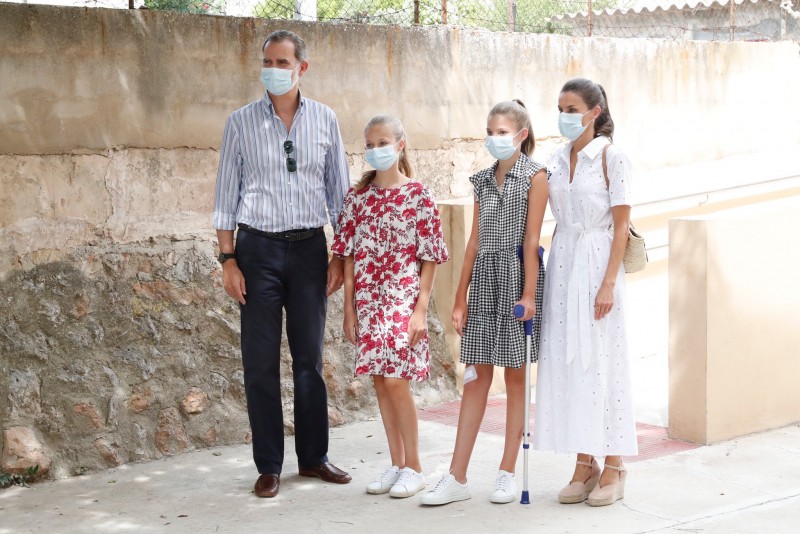<span style='color:#780948'>ARCHIVED</span> - School class of Spanish Princess Leonor put into covid quarantine