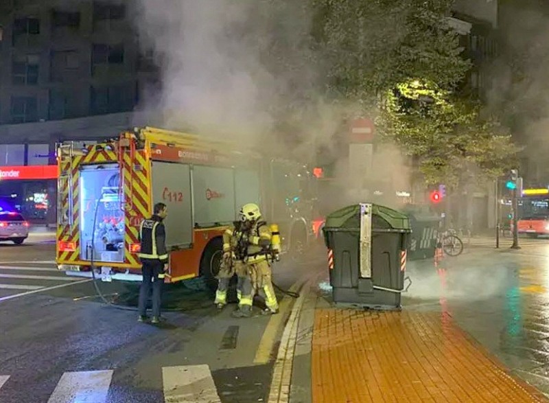 <span style='color:#780948'>ARCHIVED</span> - Six covid deniers arrested in Bilbao following violent protests