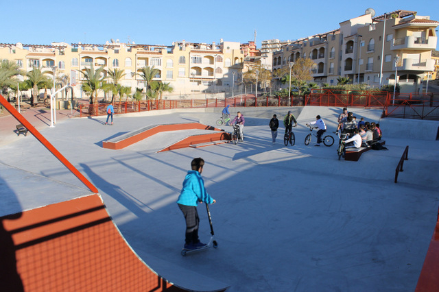 Skatepark, Puerto de Mazarrón