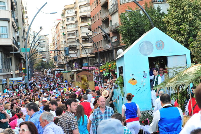 Thousands pack Murcia for the Bando de la Huerta