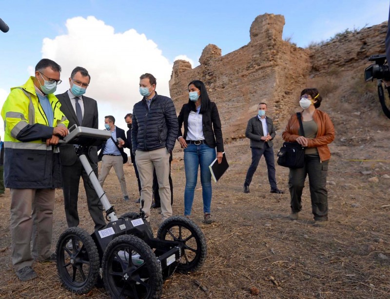 <span style='color:#780948'>ARCHIVED</span> - Preliminary work begins to restore the summer palace of the Wolf King in Monteagudo