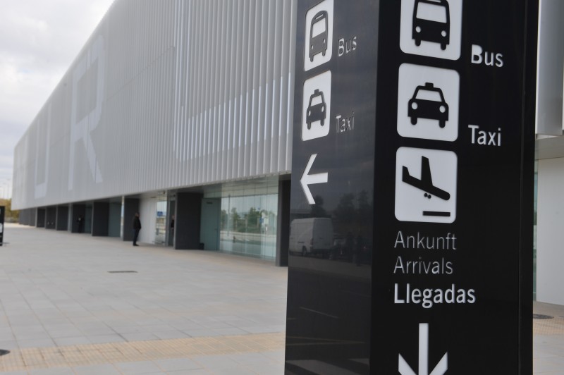 <span style='color:#780948'>ARCHIVED</span> - Traffic falls by 98 per cent at Corvera airport; 28 passengers per day in February