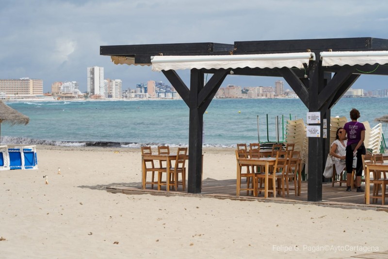 <span style='color:#780948'>ARCHIVED</span> - Cartagena begins process to license 61 chiringuitos beach bars this summer