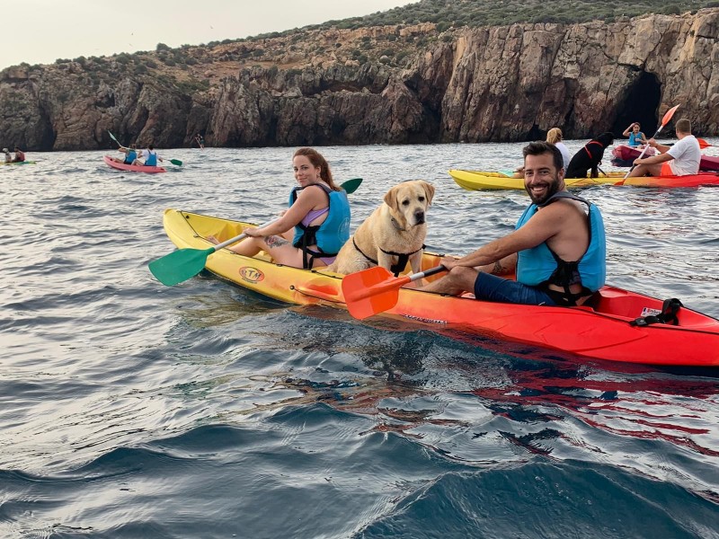<span style='color:#780948'>ARCHIVED</span> - First Canine Kayaking event in Mazarron a big success