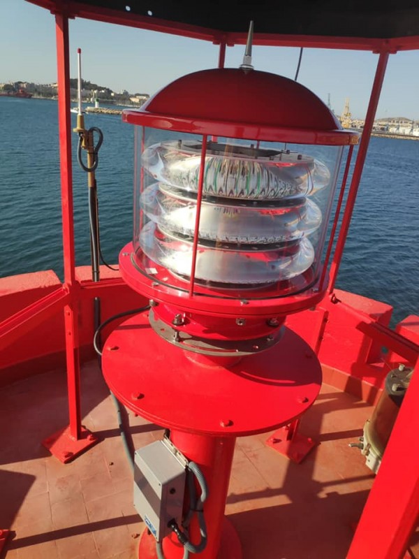 <span style='color:#780948'>ARCHIVED</span> - Lighthouses in the Port of Cartagena now more environmentally friendly