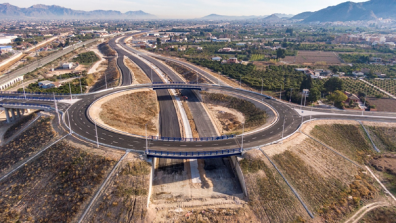 <span style='color:#780948'>ARCHIVED</span> - New section of motorway opens, offering two routes between Murcia city and the coast