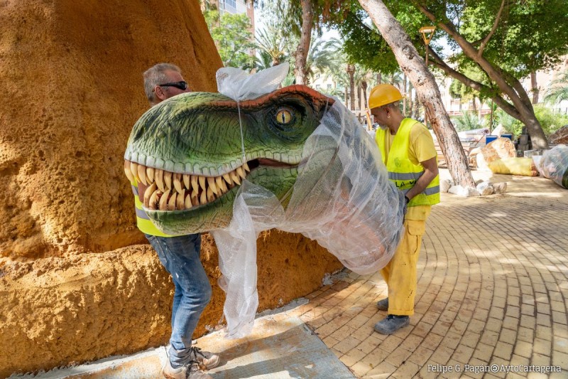 <span style='color:#780948'>ARCHIVED</span> - Cartagena park remodelled with Jurassic theme