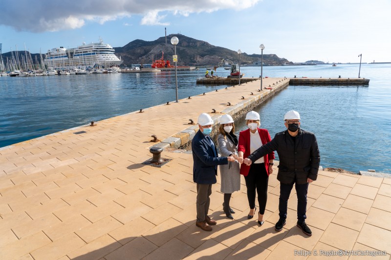 <span style='color:#780948'>ARCHIVED</span> - Project to transform Cartagena promenade gets underway