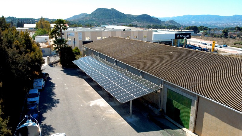 Solar parking space: the most cost-effective dual function for public and private car parks, from Grupo SIA
