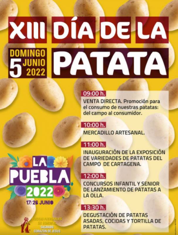 Murcia Today - June 5 Annual Potato Fiesta In La Puebla!