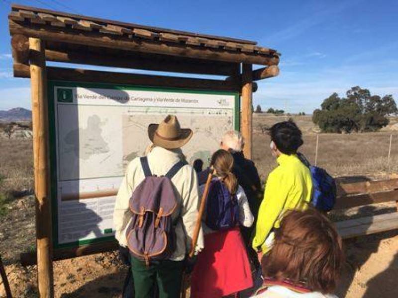 <span style='color:#780948'>ARCHIVED</span> - August 29 Free guided walk on the Via Verde greenway of Mazarron