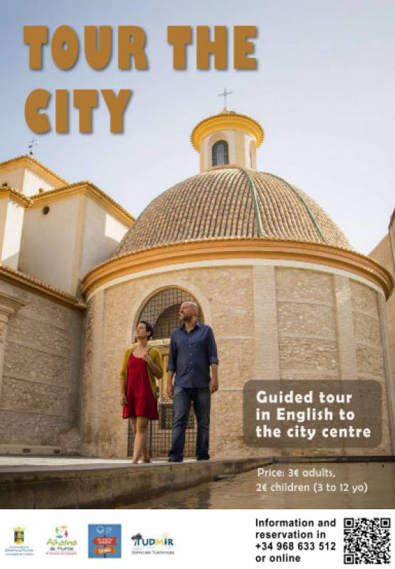<span style='color:#780948'>ARCHIVED</span> - August 11 Guided tour in English of the town centre of Alhama de Murcia
