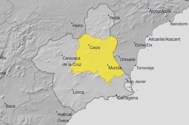 <span style='color:#780948'>ARCHIVED</span> - Hot weather warning this week even as thunderstorms threaten: Murcia weather forecast August 29-September 4