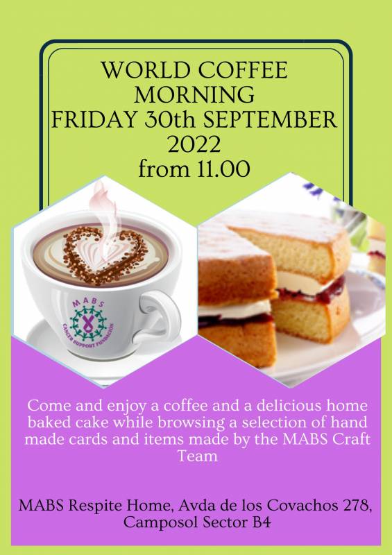 <span style='color:#780948'>ARCHIVED</span> - September 30 MABS “World Coffee Morning” in Camposol