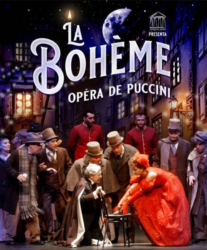 October 9 La Boheme opera by Puccini in Aguilas