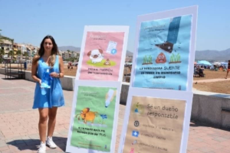 Mazarron Council campaign to encourage dog owners to pick up after their pets is extended to Camposol