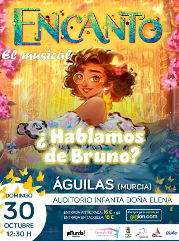 October 30, Encanto the Musical at the Aguilas auditorium