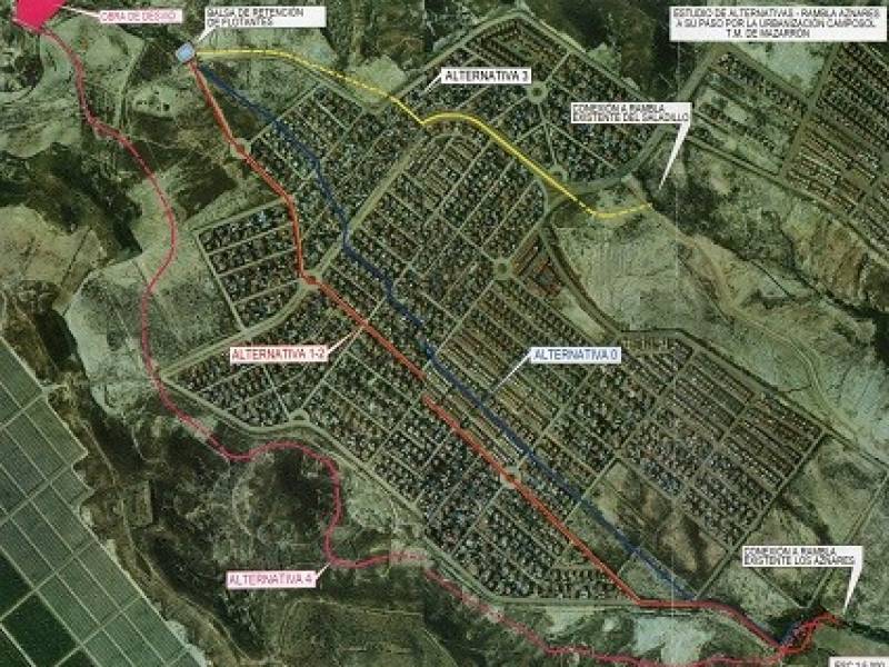 <span style='color:#780948'>ARCHIVED</span> - Camposol rambla issue tops the agenda at meeting between the CHS water authority and Mazarron Mayor