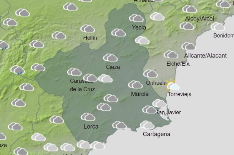 <span style='color:#780948'>ARCHIVED</span> - Tropical temperatures in the mid-30s all week long: Murcia weather forecast October 17-23