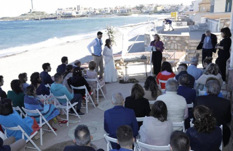 Cartagena celebrates its first ever beach wedding