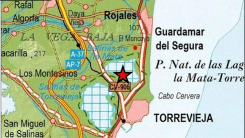 Vega Baja region of Alicante registers 2.2 magnitude earthquake
