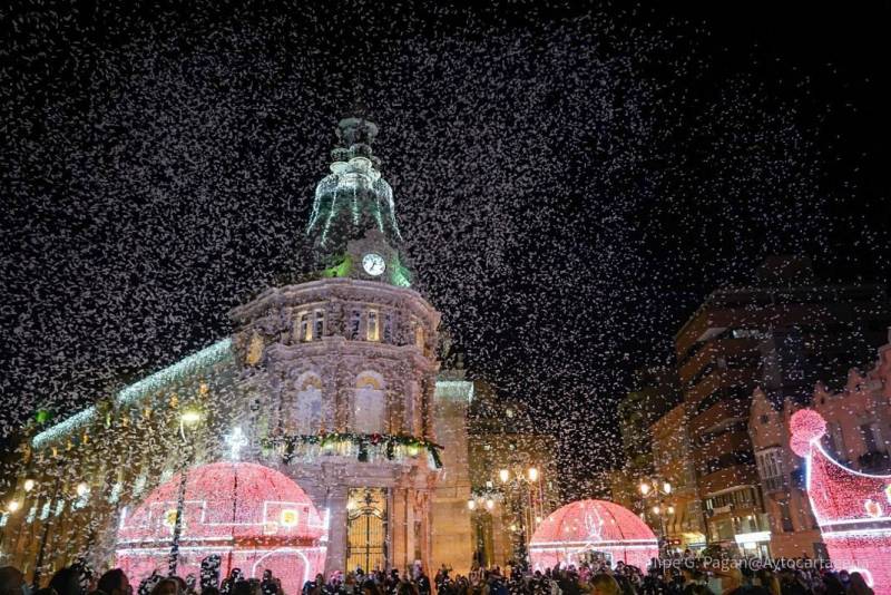 Cartagena will switch on the Christmas lights on December 2