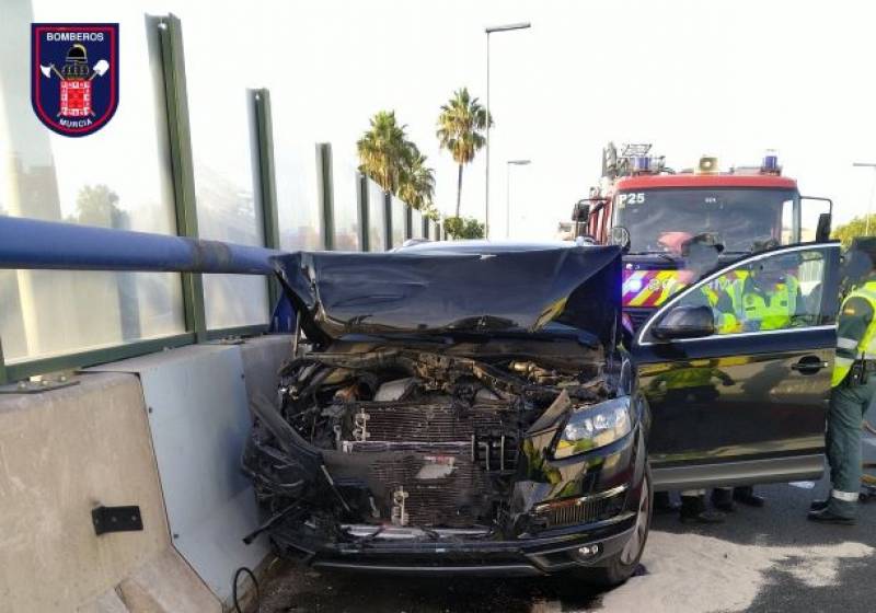 Traffic accident on the A-30 in Murcia leaves one dead and huge traffic jams