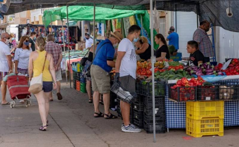 Recommended weekly street markets in the Orihuela Costa