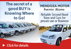 Murcia - Mendoza Motor Offers Specialist Second Hand Van Sales In Fuente Álamo