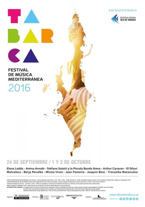 Murcia Today - 1st To 2nd October Mediterranean Music Festival On Isla  Tabarca