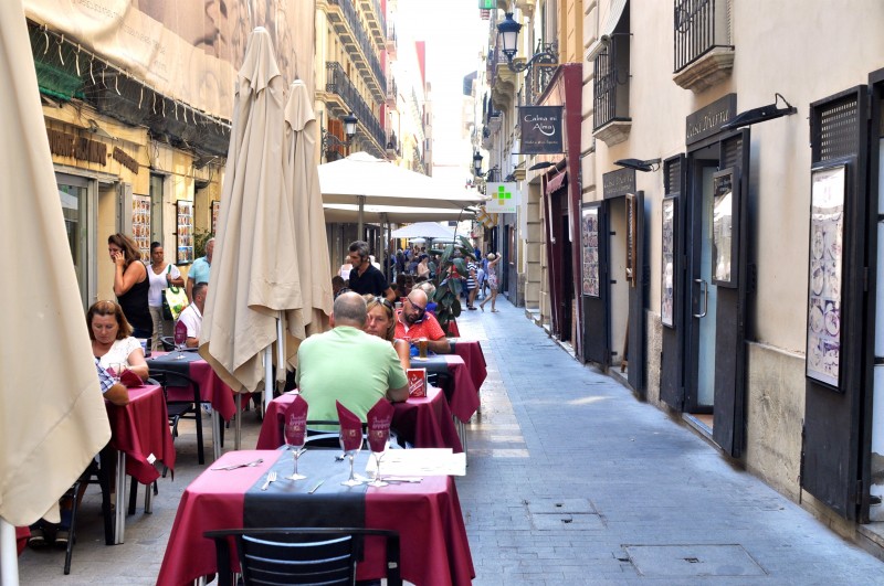 Calle Mayor in Alicante City