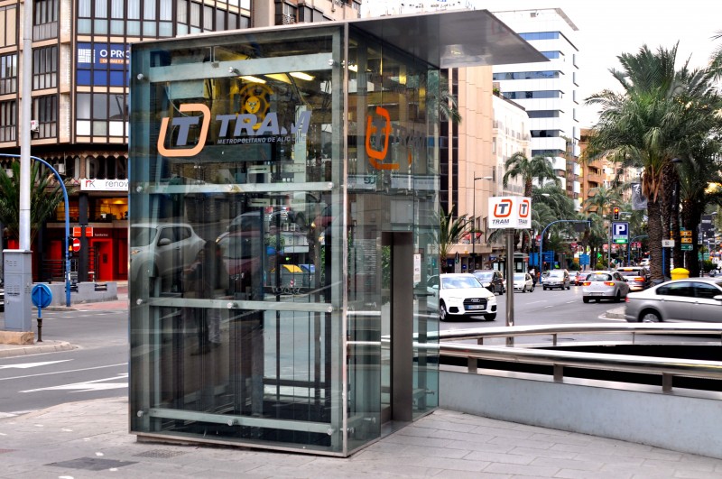 Tram system Alicante City