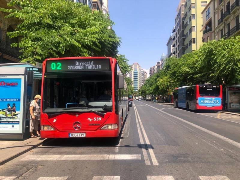 Half-price travel on Alicante city buses
