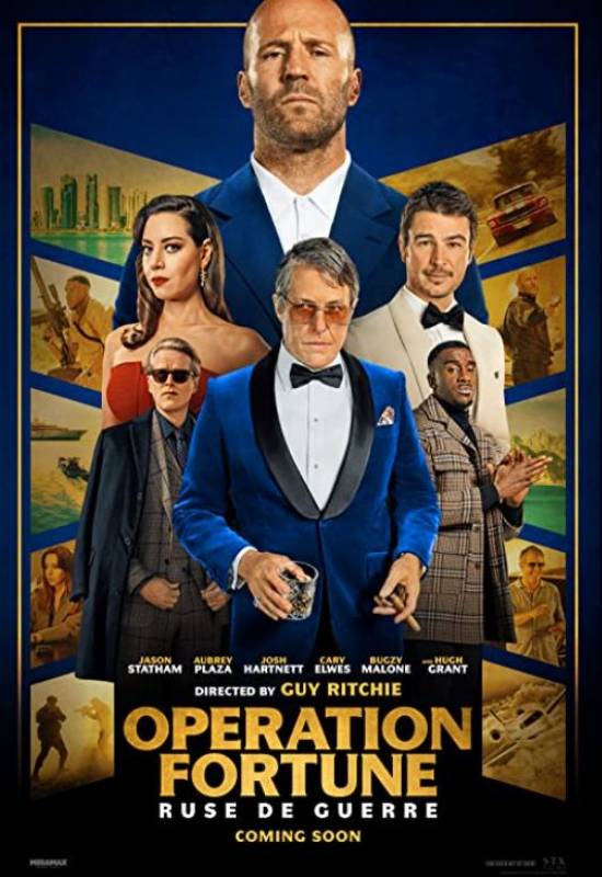 <span style='color:#780948'>ARCHIVED</span> - Thursday January 12 Operation Fortune: Ruse de Guerre in English at the Cinemax Almenara